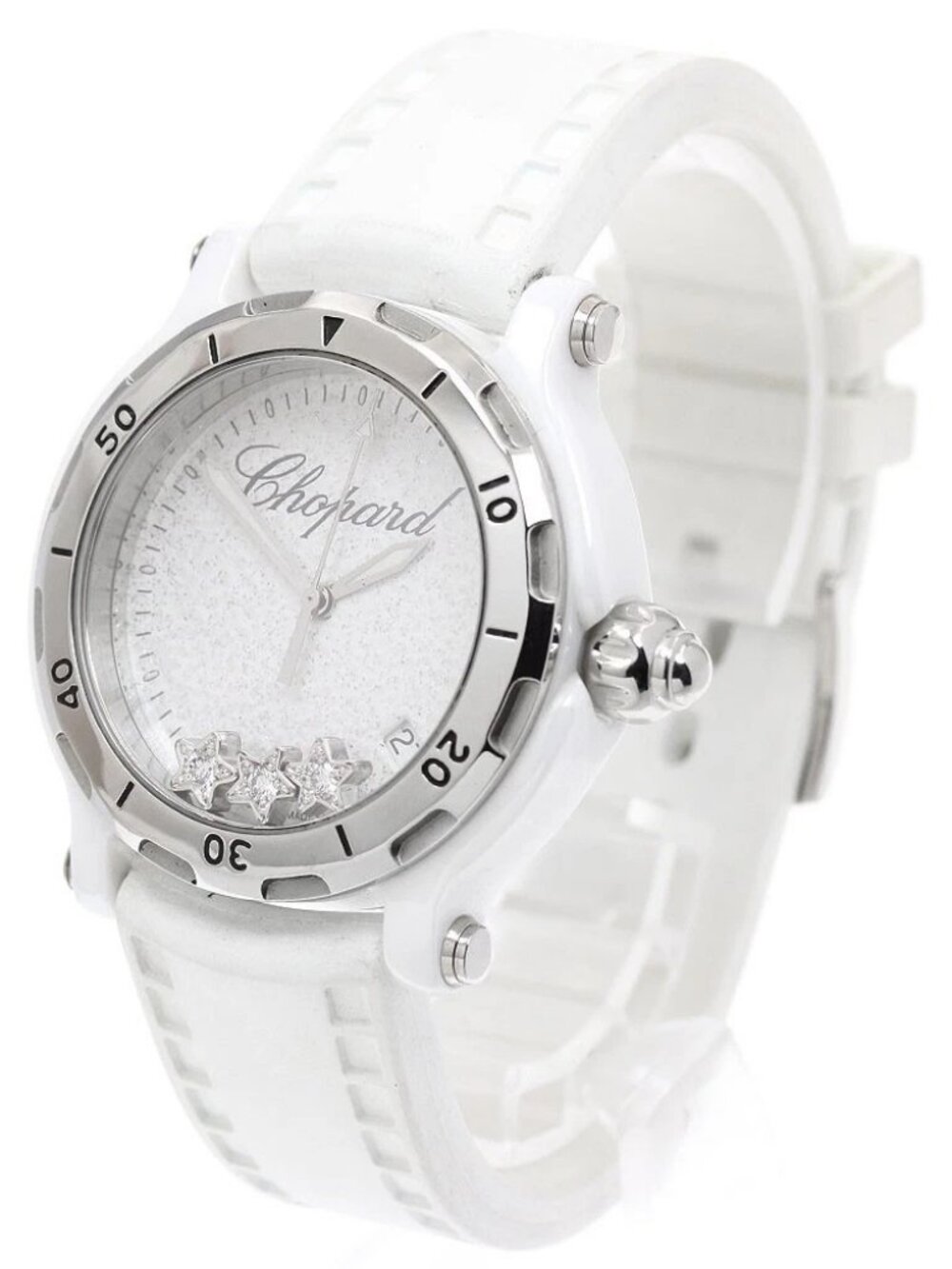 Chopard Happy sports 8507 Limited to 300 dates white Dial Quartz Men's_968696